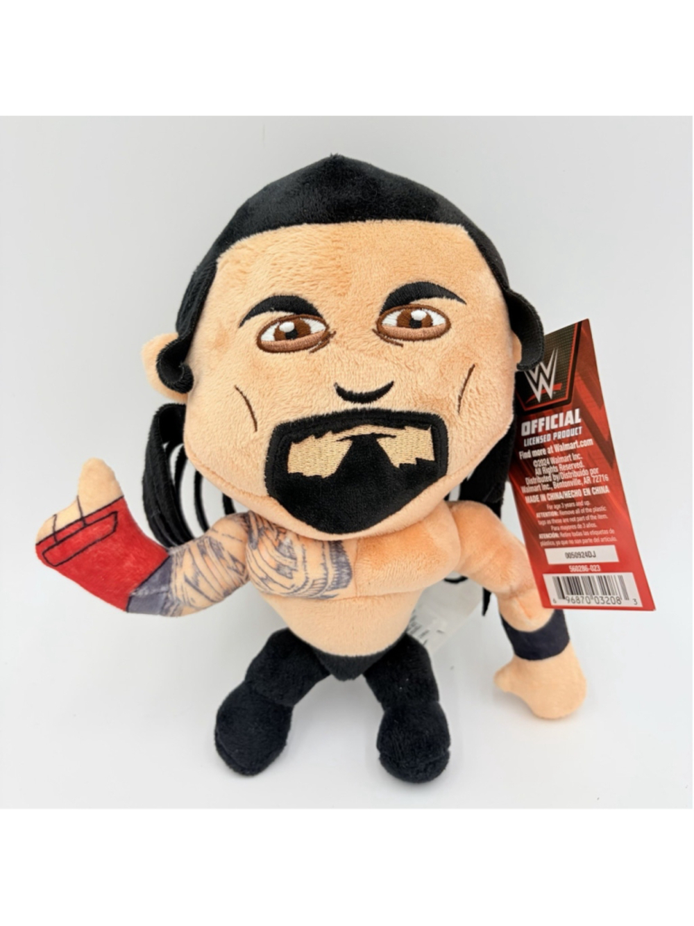 WWE Wrestling Roman Reigns 9" Plush Official Licensed Exclusive Figure NEW